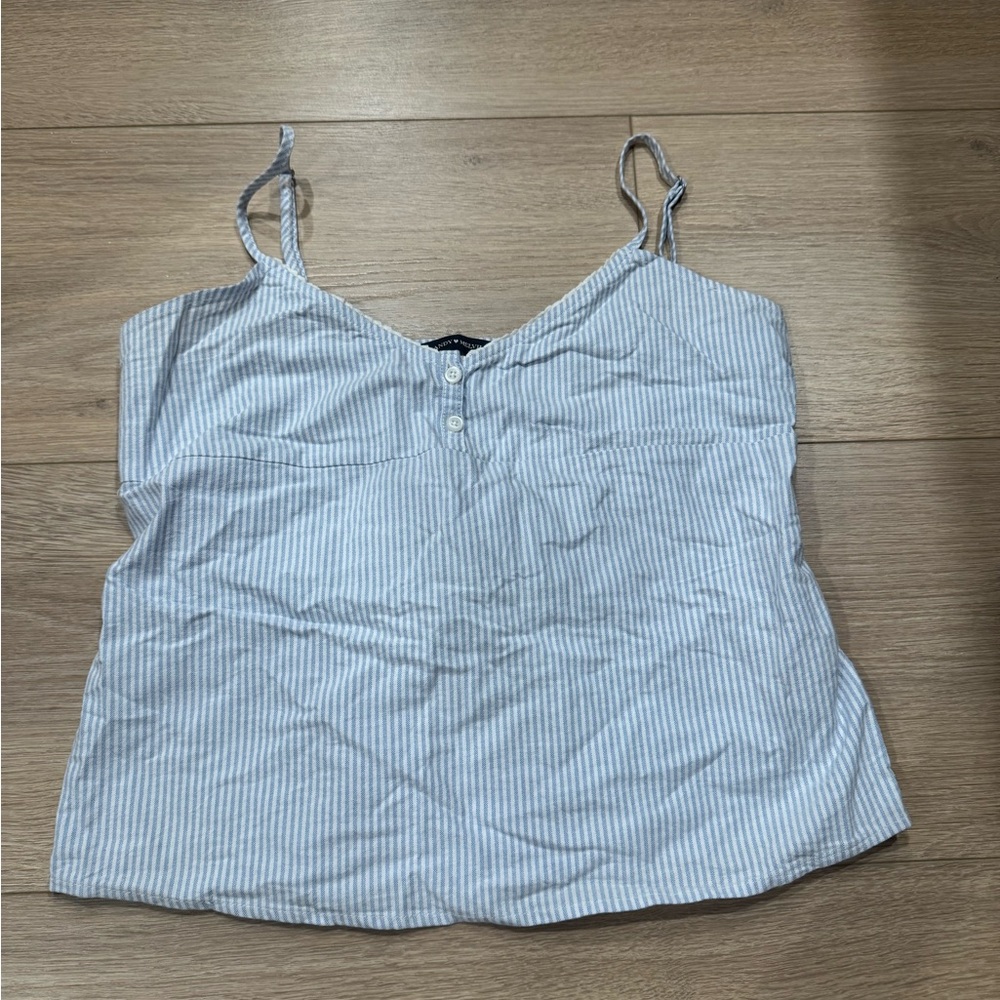 Brandy Blue Striped Women's Top